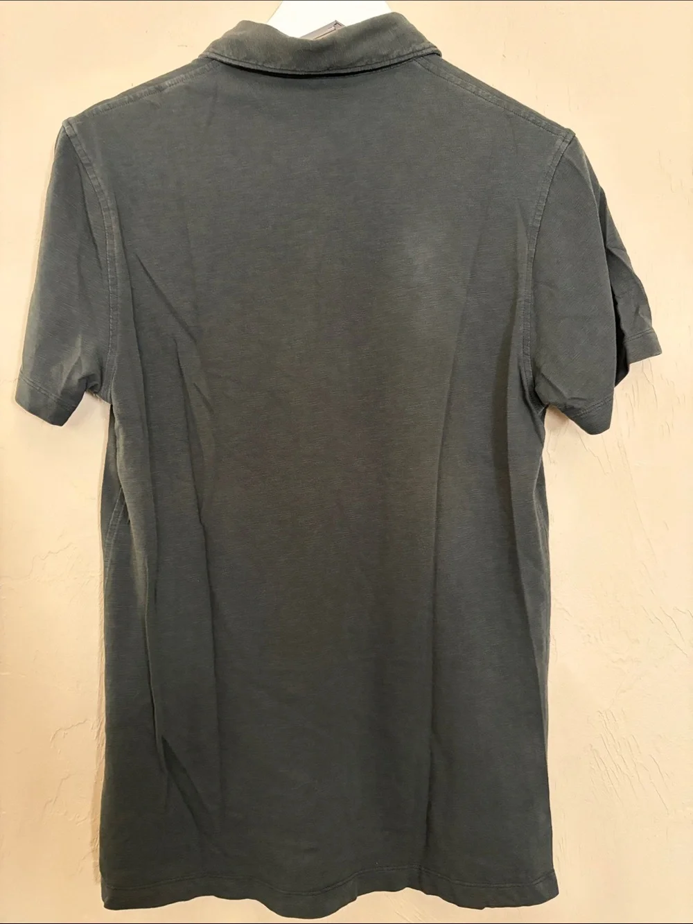 J. Crew Men's Polo Shirt in Charcoal Gray